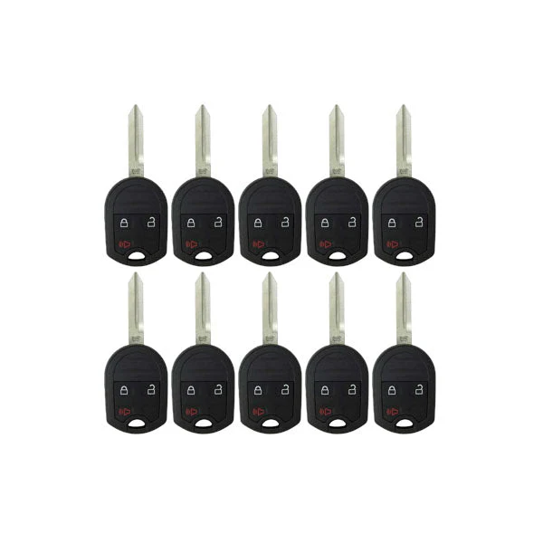 25 x 2001-2018 Ford / Mercury / 3-Button Remote Head Key / PN: 164-R8070 / OUCD6000022 (4D 63 80 BIT) (AFTERMARKET) (Bundle of 25)